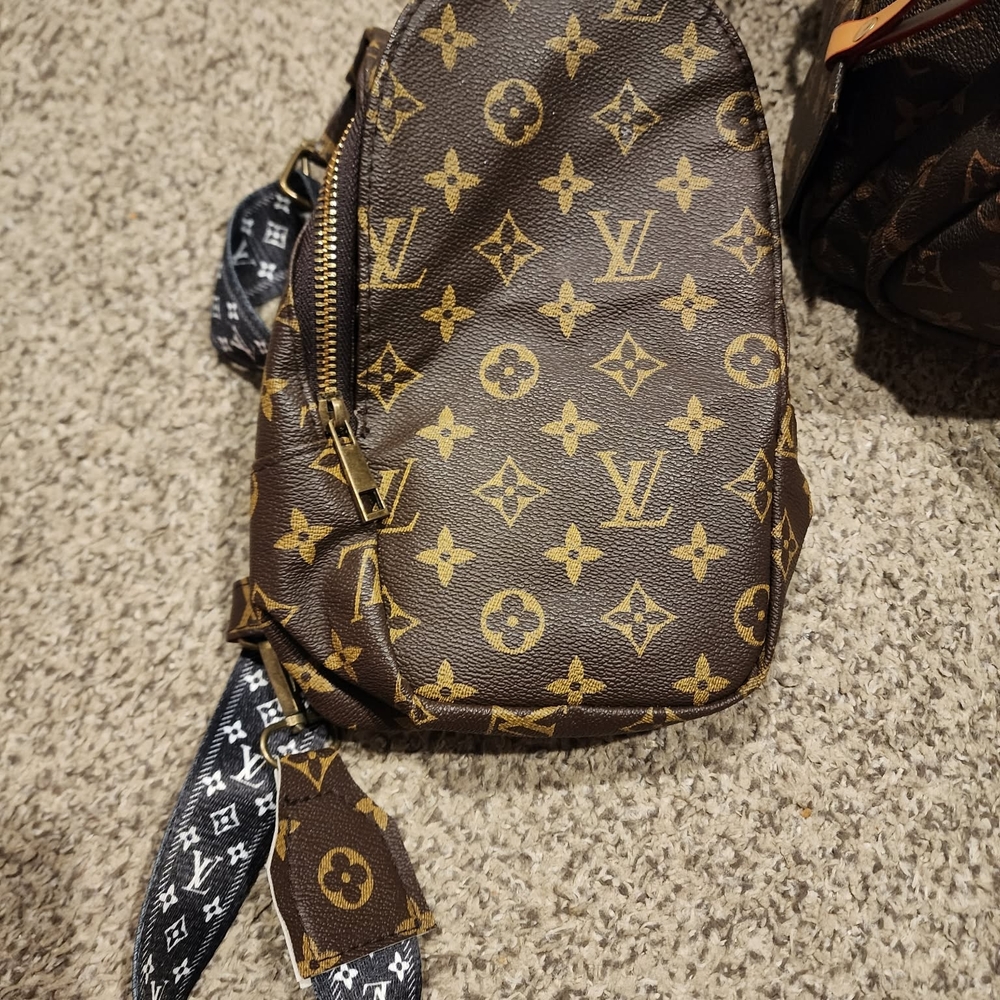 Luxury Brown Monogram Men's Bag